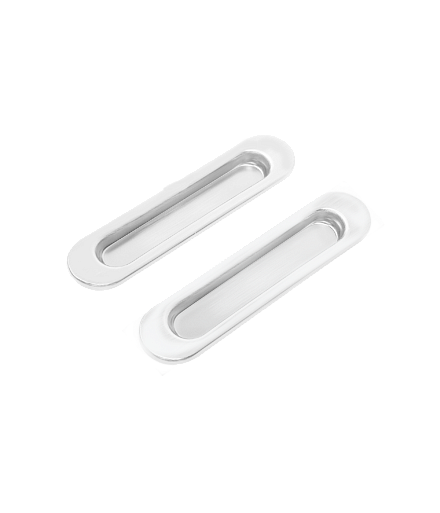 Комплект ручек для раздвижных дверей (2 шт) Sliding HANDLE White